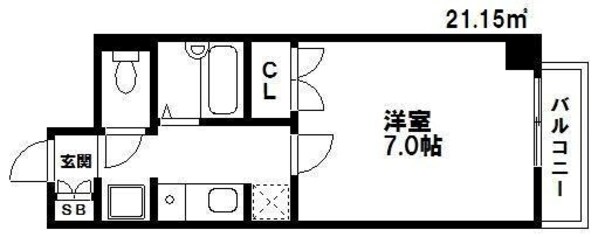 フェニックスビルの物件間取画像